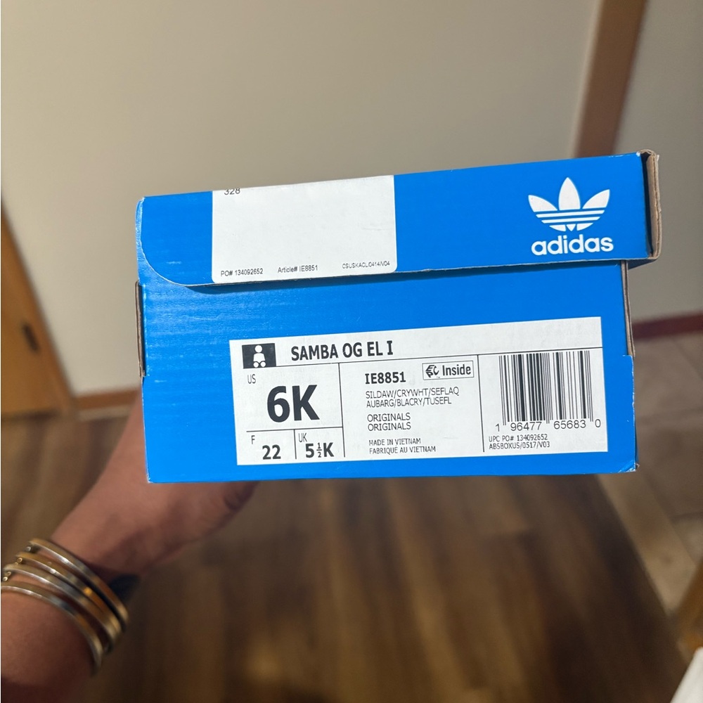 Adidas Samba OG EL I Sneakers - Bold Blue